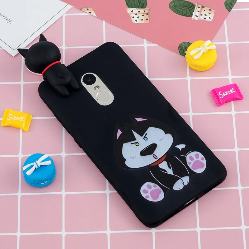 3D игрушки мультфильм чехол для Xiaomi Redmi Note 4 4X мягкий TPU конфеты силиконовый Чехол |
