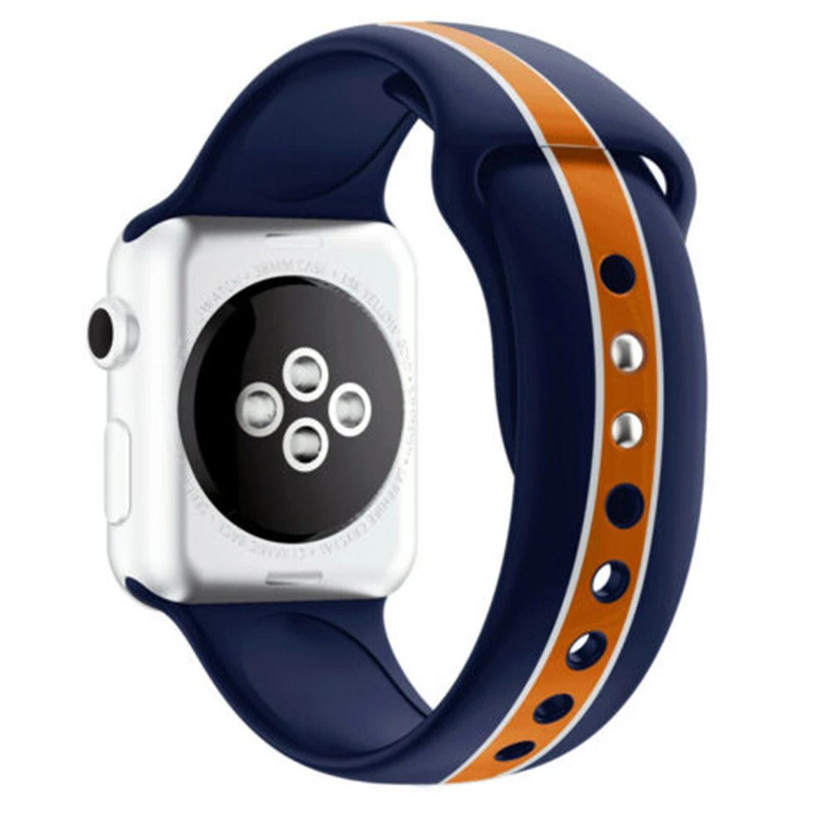 iWatch Strap Silicone Sport Band 38/42mm 40/44mm For Apple Watch Series 4 3 2 1 | Электроника