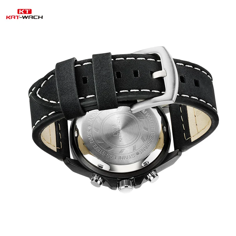 KAT WACH Relogio Masculino мужские часы лучший бренд класса люкс военные спортивные наручные