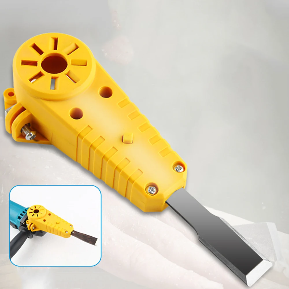 Wood Carving Electric Chisel Angle Grinder Adapter Set Changed 100 Into Power Woodworking Tool | Инструменты