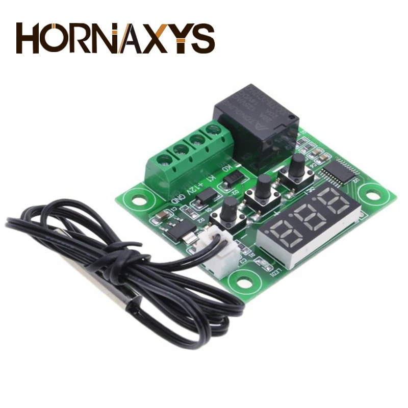 1 шт. W1209 DC 12 V температура отопления охлаждения термостат для контроля