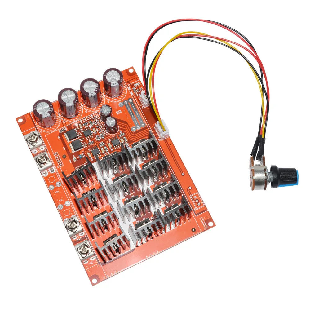 Мотор управления скоростью Макс DC 60A 10-50V ШИМ HHO RC ler 3000W 12V 24V 48V | Компьютеры и офис