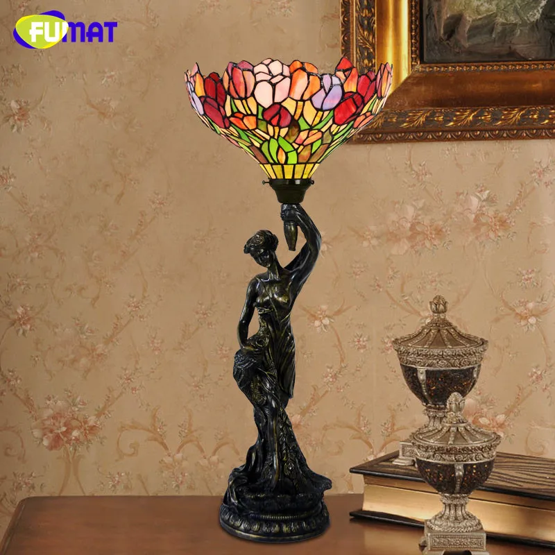 Стеклянная настольная лампа FUMAT в европейском стиле креативное искусство