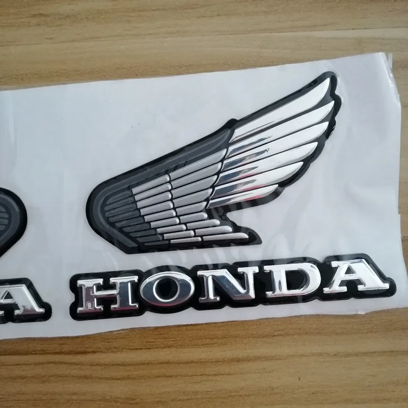 3d логотип крыльев для мотоцикла Honda CB650F CB500X CB400 CB1000R CBR600RR CR 250 CR125 Аксессуары