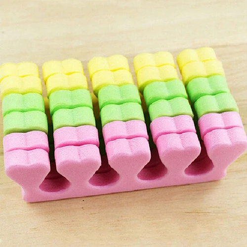 Лидер продаж хорошее качество 10 шт. мягкий разделитель для пальцев ног губка