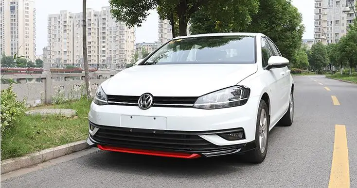 Для golf 7 Задний Спойлер ABS задний передний бампер диффузор защитные бамперы для golf-17 набор бампер задний спойлер