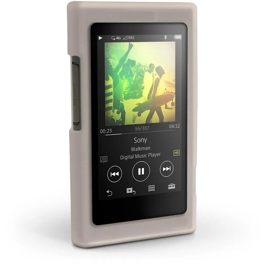 Clear Управлением верблюда для sony Walkman A45 A46 A47 чехол, мягкий силиконовый чехол для sony NW-A40 A35 A36 A37 A35HN A36HN A37HN - Цвет: Clear
