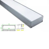 10 setslot u type anodized silver led aluminum profile extruded aluminium led profile led channel housing for suspending lamps