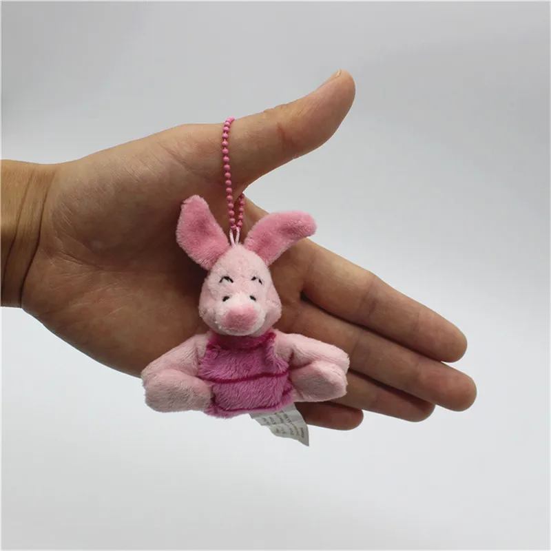 10 шт. 6-8 см милый медведь тигровый Тигр поросенок Свинья ИА Ослик Heffalump кулон Мягкие Игрушки Букеты Мини милый брелок игрушки