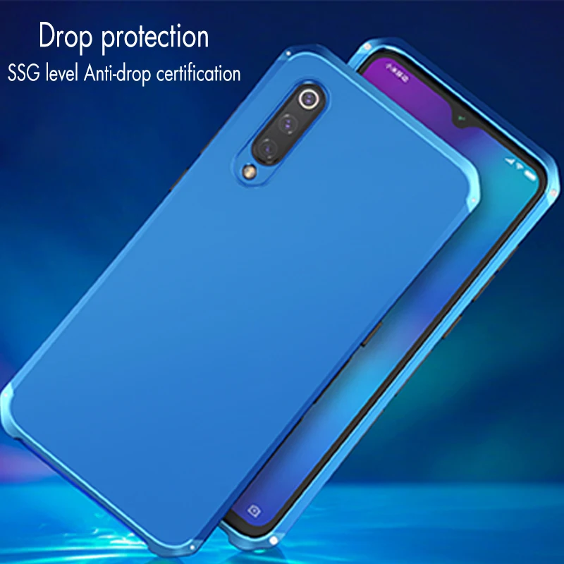 Чехол Ollivan для Xiaomi mi 9 с алюминиевой металлической рамкой, жесткий чехол-накладка из поликарбоната для Xiaomi mi 9 SE mi 9, защитный чехол, Fundas Coque