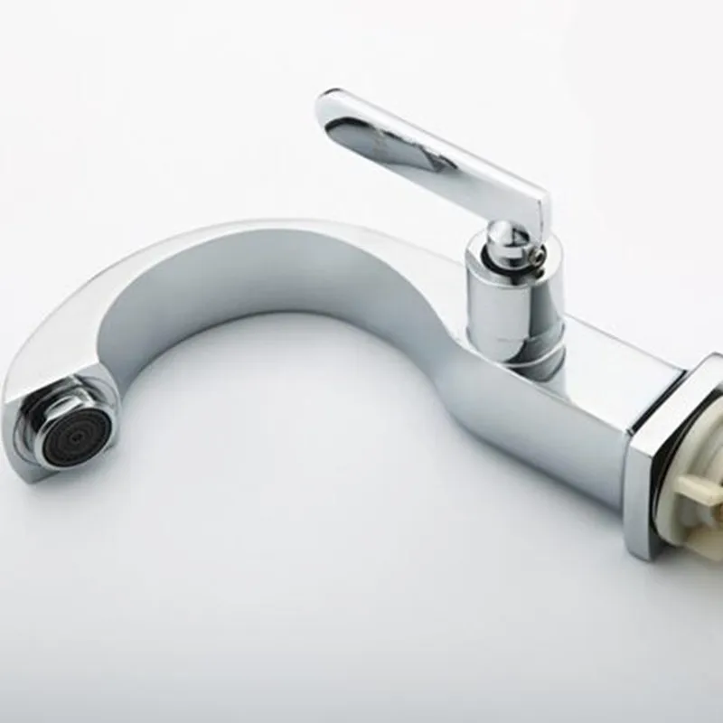 

Practical Banheiro Copper Ceramic Spool Torneira Copper Single Cold Faucet Torneira faucet for for Kitchen bathroom sink