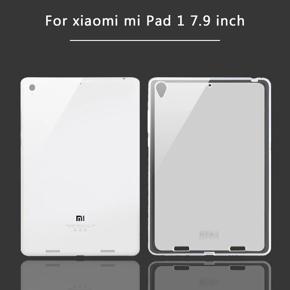 For xiaomi miPad 1 KiKiss ТПУ силиконовый чехол для Xiao mi Tablet mi Pad 4 3 2 1 8,0 mi Pad 4 Plus 10,0 ультра тонкий прозрачный мягкий Tab Чехол - Цвет: For xiaomi miPad 1