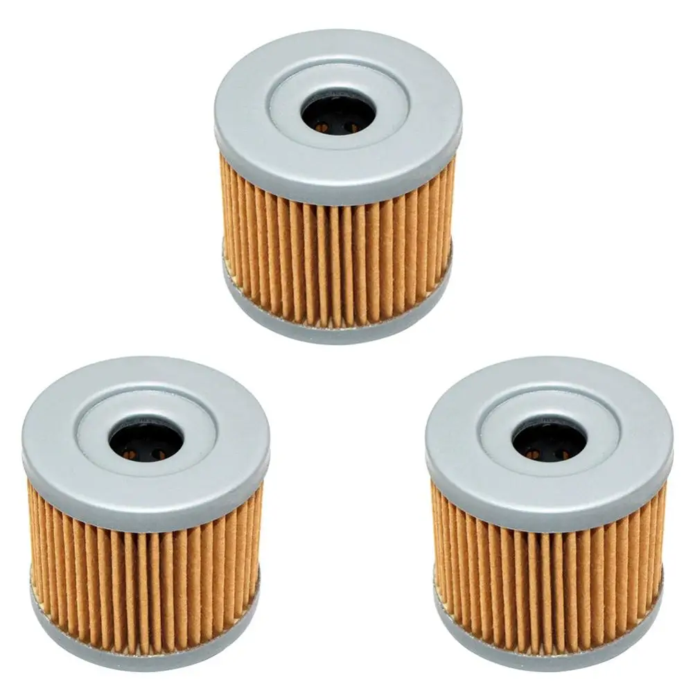 Масляный фильтр для SUZUKI AN400 BURGMAN 400 2007-2013 CS125 ROADIE 1983-1987 DF15 1997-2006 DF9.9 1997-2006 DR100 19983-1989 - Цвет: 3pcs Y