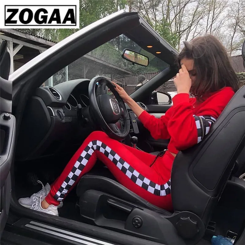 Облегающий комплект из 2 предметов для бега сексуальный спортивный костюм