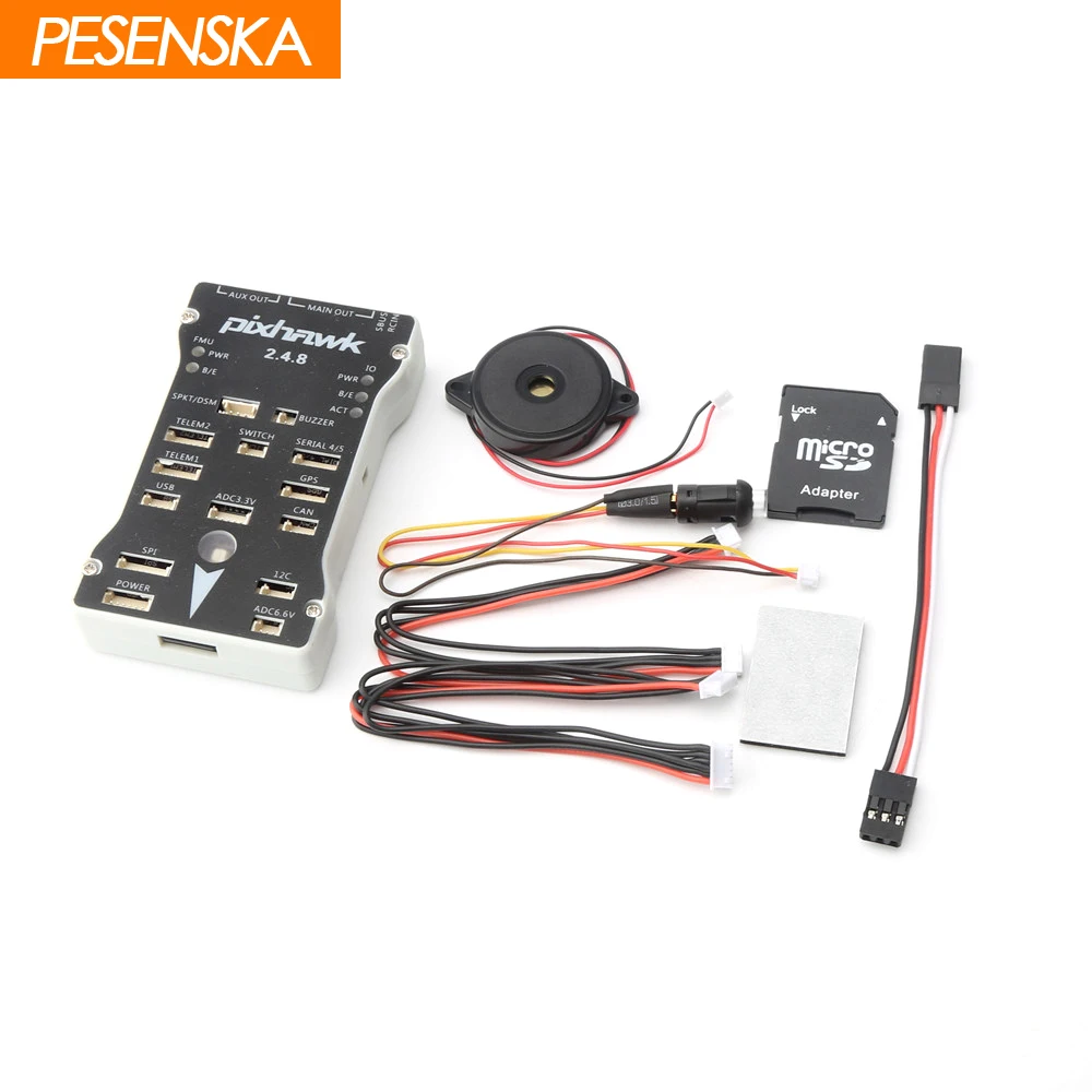 PESENSKA Pixhawk PX4 2.4.8 игровые джойстики комплект 32Bit ARM PX4FMU PX4IO комбо RC часть|Детали и