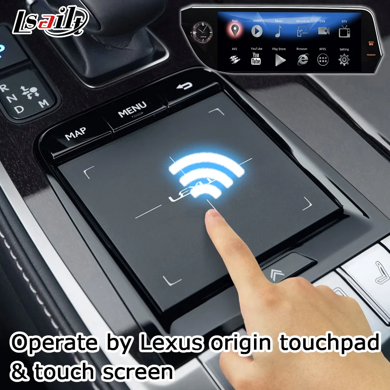 Интерфейсная коробка для Android / carplay Lexus LS500h LS350 LS500 LS 2018-видеоинтерфейс управления
