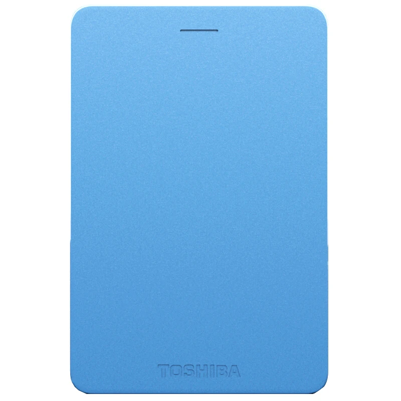 Toshiba внешний жесткий диск Canvio Alumy 2,5 дюймов USB3.0 1 ТБ Портативный жесткий диск 1000 для настольных ПК - Цвет: Blue