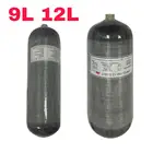 Acecare акваланг 9 л12 л CE PCP воздушный бак 4500Psi Дайвинг-цилиндр из углеродного волокна Scba бутылка 300 бар M18 * 1,5