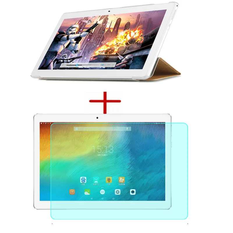 Teclast A10S планшетный ПК MTK8163 64bit Quad-Core 10,1 дюймов 1920*1200 ips Экран 2 Гб оперативной памяти, 32 Гб встроенной памяти, Android 7,0 Wi-Fi Bluetooth gps - Комплект: add case and film