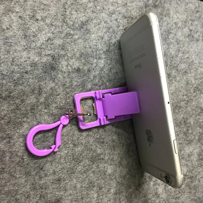 Универсальный простой мини брелок держатель для телефона для iPhone складной стол анти-флип стенд мобильный телефон Hoder для samsung Galaxy