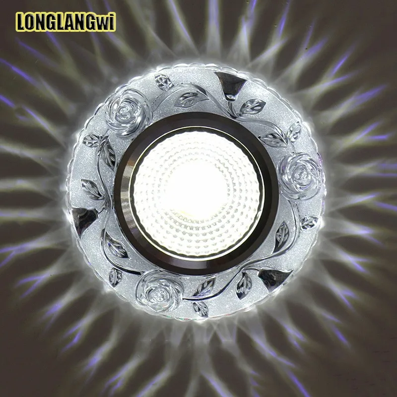 Потолочный Мини светильник 3 Вт светодиодный для художественного декора