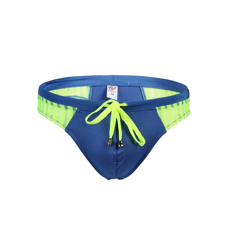 dark blue Купальные плавки, стринги, Мужская одежда для плавания, стринги, сексуальный купальный костюм, плавки ming cueca hombre, мужские плавки для купания, купальный костюм, шорты - Цвет: dark blue