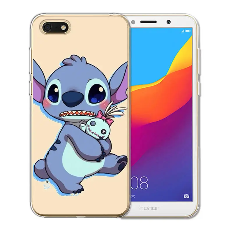 Стежок чехол для телефона Huawei P8 P9 P10 P20 Smart Lite Plus Pro nova 3e Enjoy 7S силиконовый etui милый