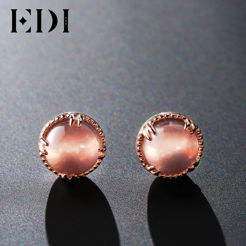 Женские серьги гвоздики из серебра 100% пробы 7 мм|stud earrings|earrings fashionearrings for |