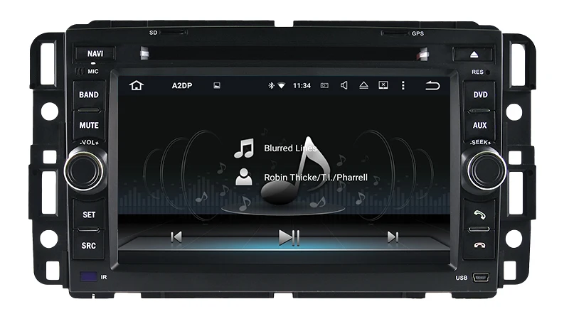 7 &quotAndroid автомобильный Радио Аудио DVD GPS навигация Центральный Мультимедиа для