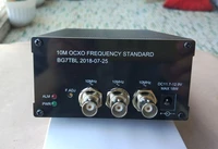 2018 new verison 10mhz ocxo frequency standard 2 channel sine wave 1 channel square wave