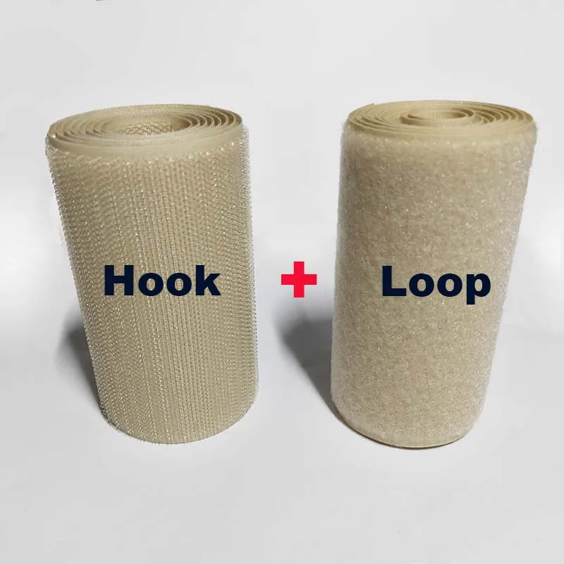 Hook add Loop 10 см ширина velcros нет клей крюк петля застежка лента швейная волшебная лента наклейка velcroing ремень кутюр одежда в полоску хаки - Цвет: Hook add Loop