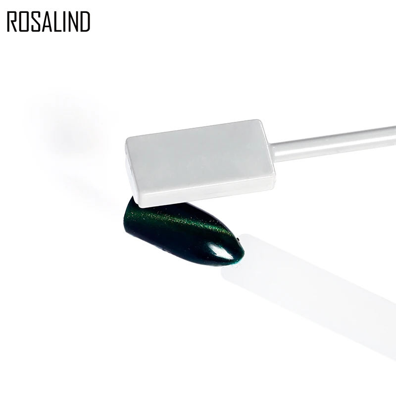 Гель-лак для кошачьих глаз ROSALIND с двойной головкой магнитная палочка сильным