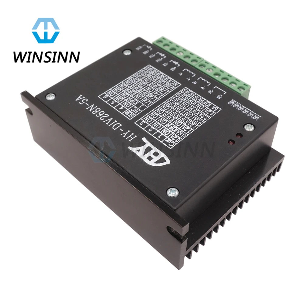 Контроллер шагового двигателя winнакленаклейки TB6600 0 2 5A 12 48 В для ЧПУ Nema 17 23 24 34