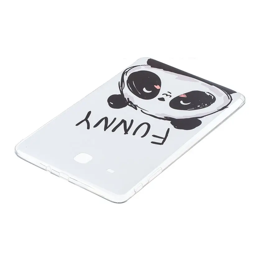 Модный мягкий с рисунком из термопластичного полиуретана чехол для Samsung Galaxy Tab E 9 6
