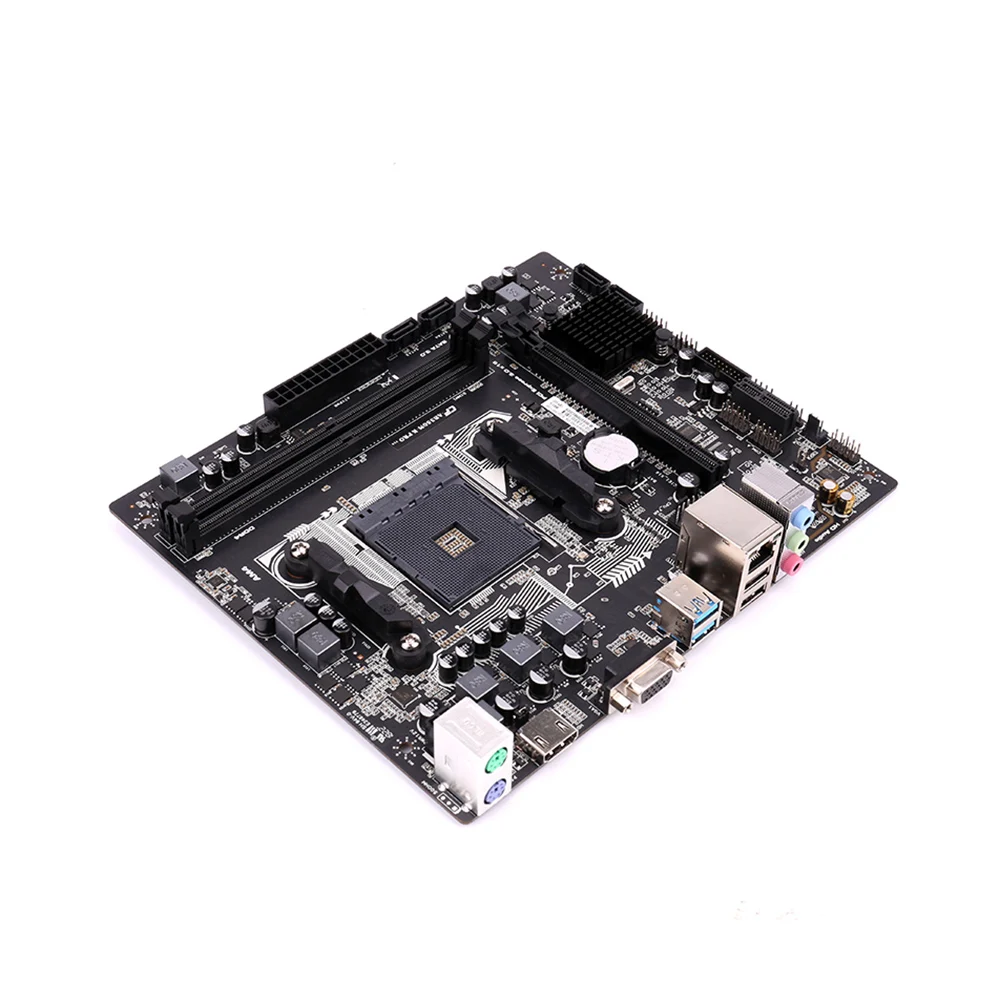 Цветная системная плата AB350M PRO V14 AMD B350/AM4 материнская плата VGA+ HDMI SATA3.0 6 ГБ/сек