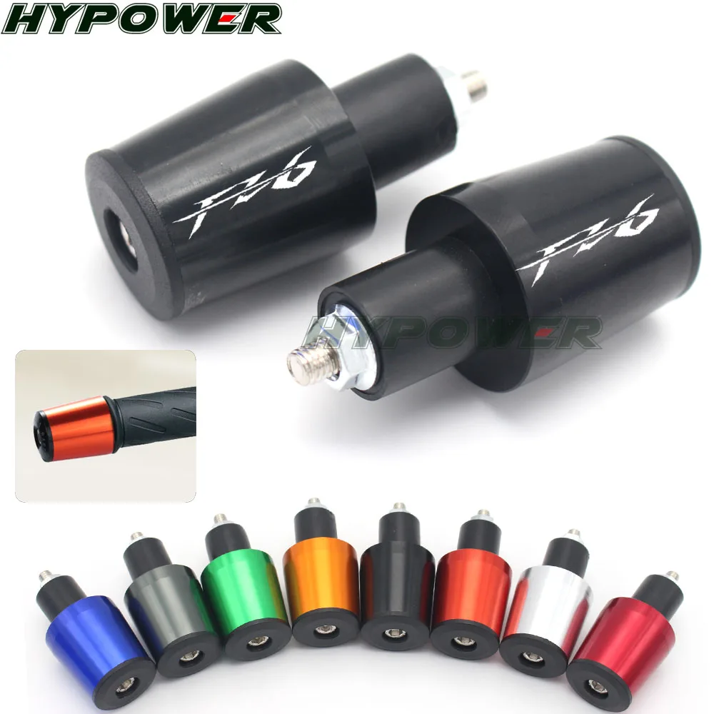 

CNC 22 мм ручки руля крышки Заглушки для YAMAHA FZ6 FAZER 2004-2008