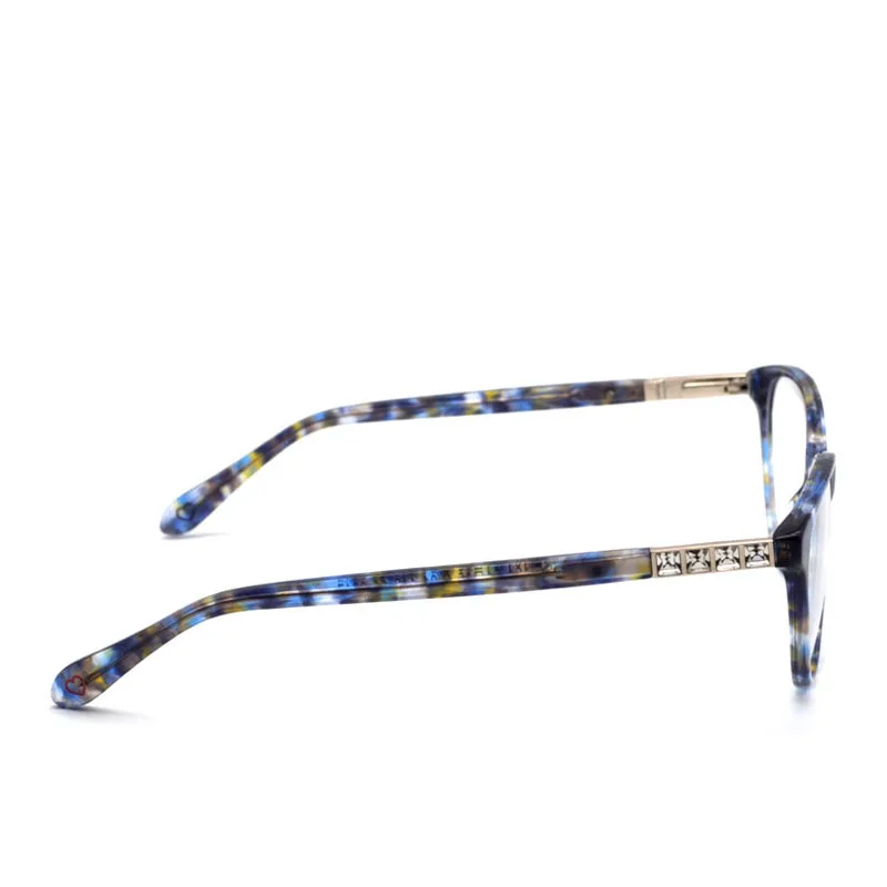 Полный R Италия дизайн кристалл украшение храма дизайнерские очки Для женщин