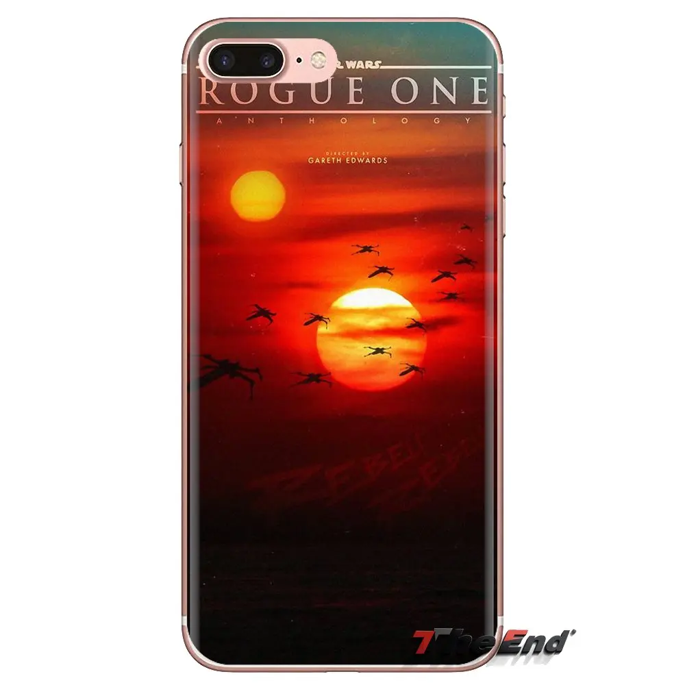 Rogue One Star Wars Transparent Soft Shell Covers For LG Spirit Motorola Moto X4 E4 E5 G5 G5S G6 Z Z2 Z3 G2 G3 C Play Plus Mini |