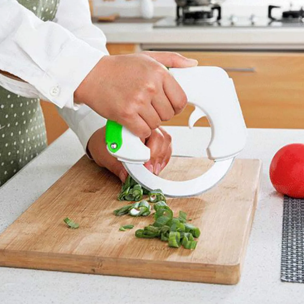 DAOMACHEN Rolling Knife Circular Kitchen Cutter Pizza Wheel Pastry Vegetable Chopper Free Shipping | Дом и сад