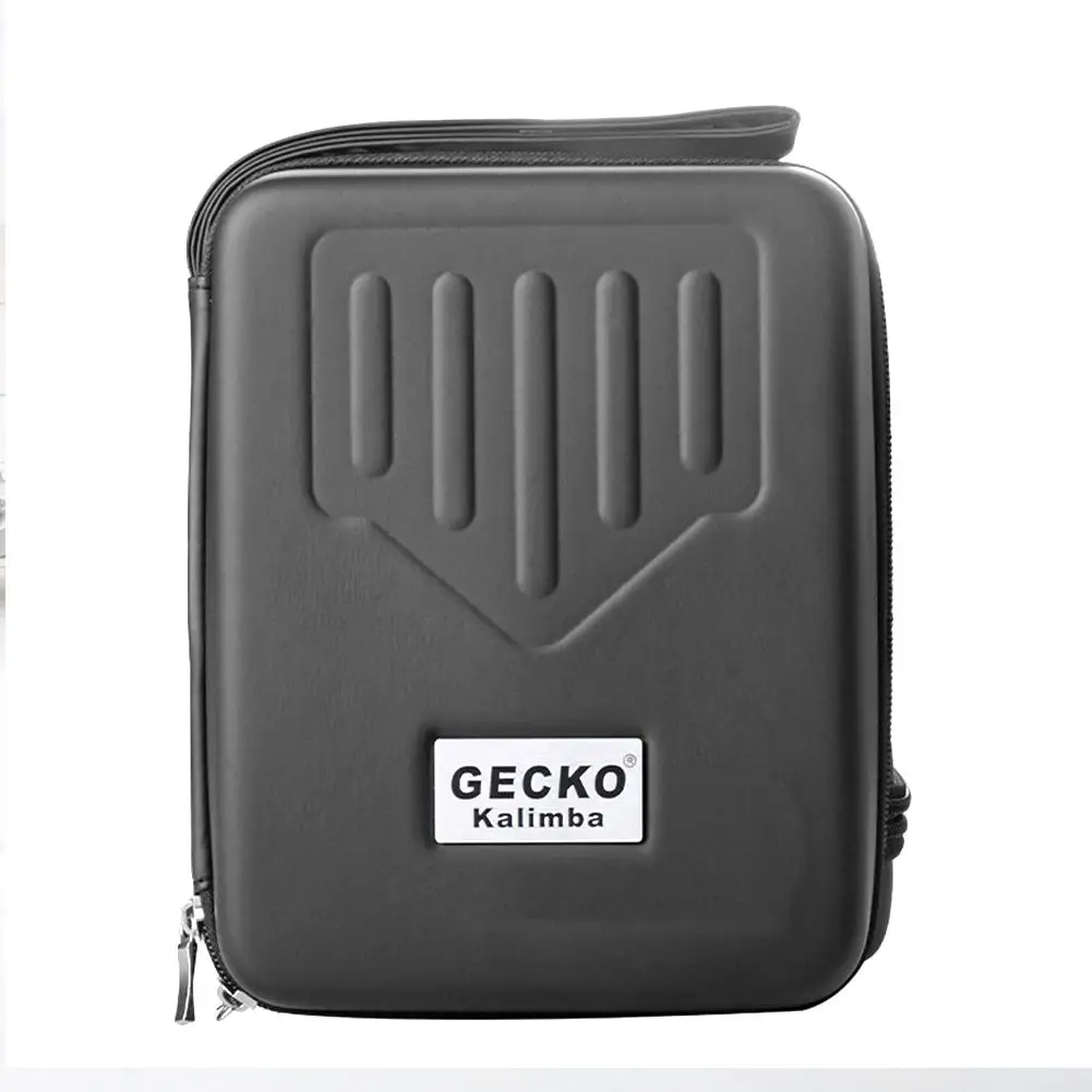 GECKO портативный водонепроницаемый ударопрочный 17 клавишный Kalimba Mbira чехол для