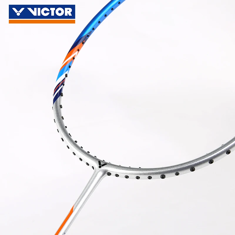 Оригинальные Victor Hx-30 ракетки для бадминтона из углеродного волокна с высоким отскоком, ракетки для бадминтона со шнуровкой, круглые