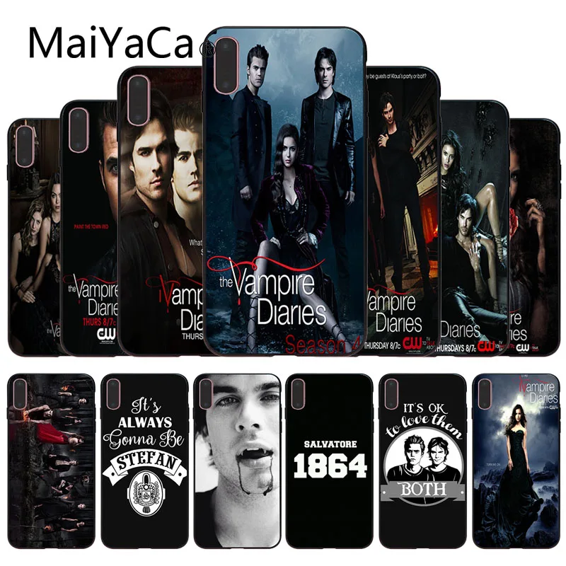 MaiYaCa Дневники вампира горячая Распродажа модный дизайн сотовый Чехол для iphone 6 6s