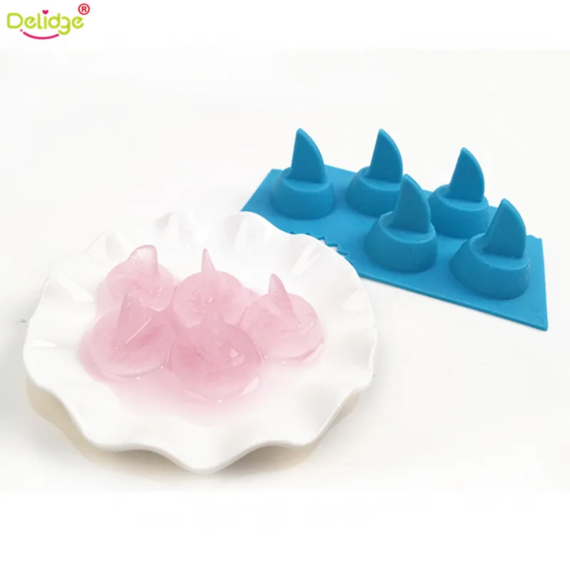 Delidge 1 шт. креативная форма акулы с 5 отверстиями фотоформа для рукоделия льда