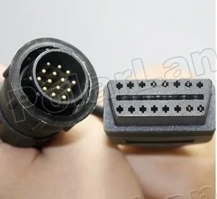 14 PIN OBD папа к OBD2 16PIN Женский адаптер кабель для автомобильного сканера Mercedes/для