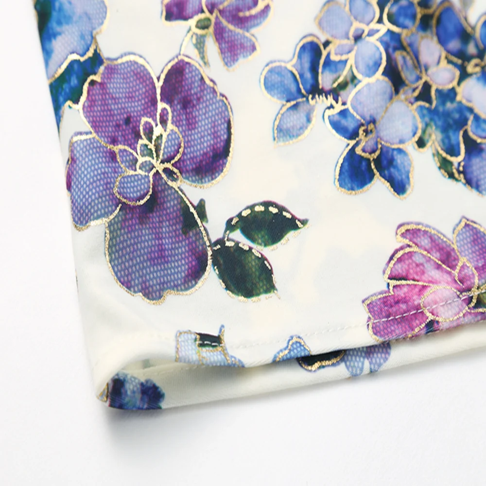 Мужская рубашка с цветочным принтом повседневная облегающая гавайская коротким