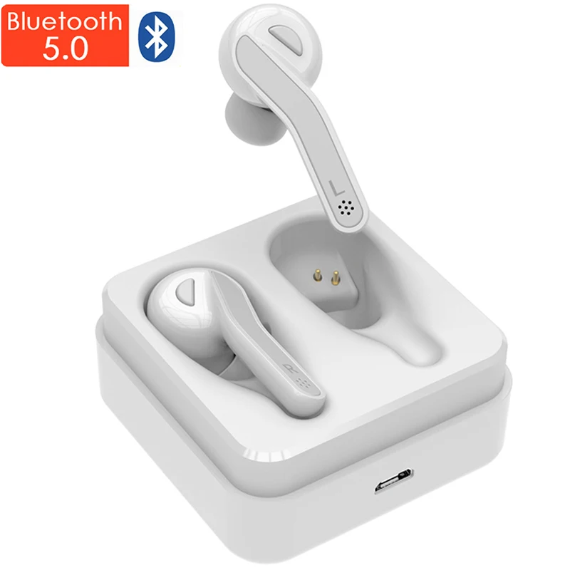 Bluetooth 5 0 настоящая беспроводная гарнитура TWS музыкальные наушники мини