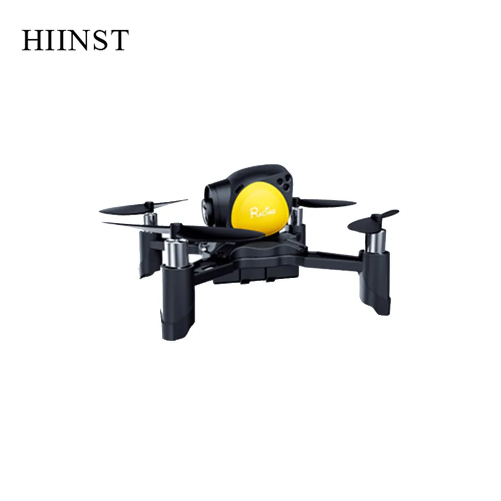 Hiinst 2,4G 6-осевой RC Hobby мини инфракрасная индукция Самолеты Quadcopter Drone с камерой складной aitude удерживайте кнопку дистанционного Управление RC вертолет - Цвет: YE
