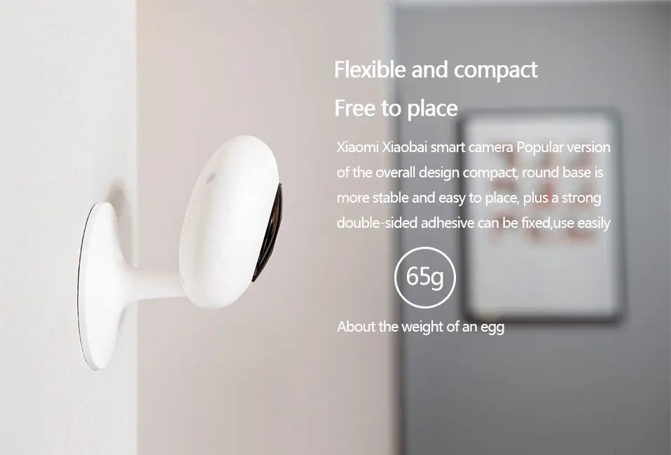 Xiaomi Mi Смарт камера популярная 720P HD Ночное видение Cam Беспроводной WiFi IP Webcam Умный домашний монитор приложение для телефона Компьютер ТВ