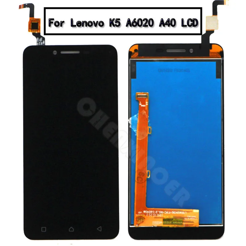 Для Lenovo K5 ЖК дисплей кодирующий преобразователь сенсорного экрана в сборе