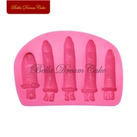 halloween 3d finger silicone mold festival cake mold fondant chocolate mold for diy soap cake decorating tool bakeware